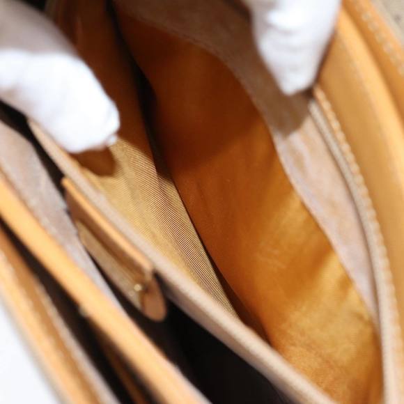 GUCCI Micro GG Supreme Hand Bag PVC Leather Beige 000 116 0089 Auth 76401 - Picture 11 of 16